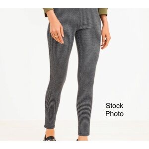 🆕Loft Houndstooth Leggings Size L